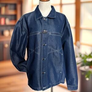 Vintage Marithé François Girbaud denim trucker jacket size large